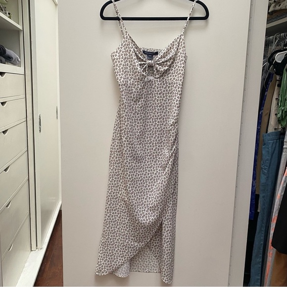 French Connection Aura Ditsy Print Verona Dress – Floral Midi, EUC - Picture 5 of 9
